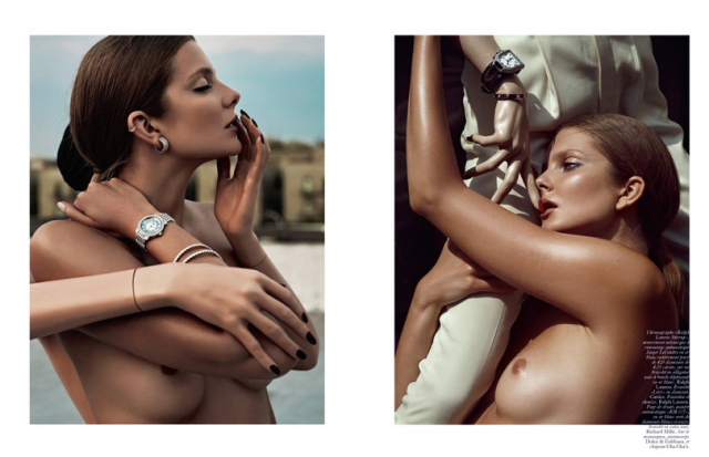 Cedric Buchet for Vogue Paris: Hair by Peter Gray